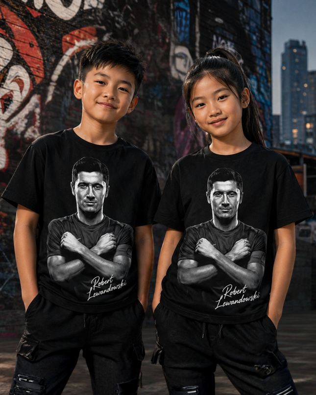 Robert Lewandowski Barcelona Kids Fan T-Shirt