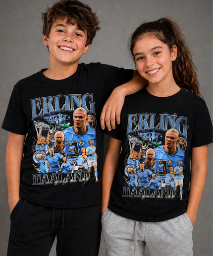 Erling Haaland Manchester City Kids Fan T-Shirt