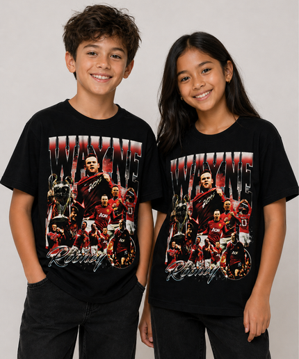 Wayne Rooney Manchester United Champions Kids Fan T-Shirt