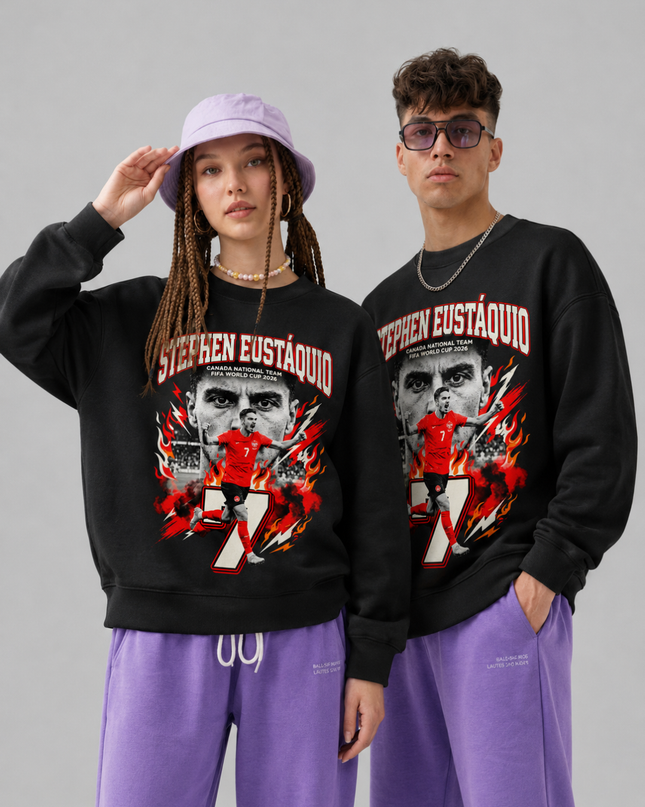 Stephen Eustáquio Canada 2026 Unisex Fan Crewneck