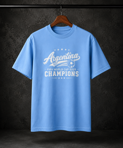 Argentina FIFA World Cup 2026 Champions Unisex Fan T-Shirt
