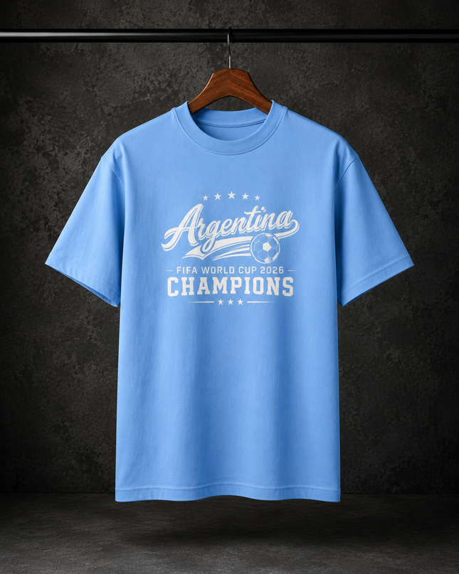 Argentina FIFA World Cup 2026 Champions Unisex Fan T-Shirt