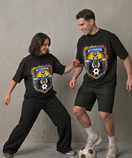 Ecuador Condor Shield Edition Soccer World Cup 2026 Unisex Fan T-Shirt