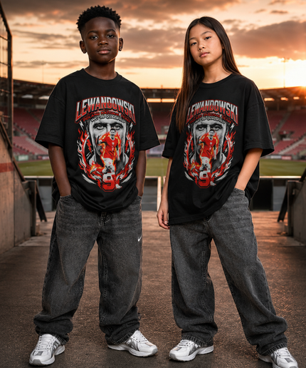 Lewandowski Poland #9 WC26 Qualified Kids Fan T-Shirt