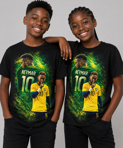T-shirt Enfant Neymar Jr Brésil Fan Vol. 2