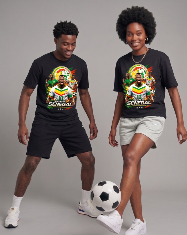 Équipe du Sénégal Coupe du Monde 2026 Unisex Fan T-Shirt