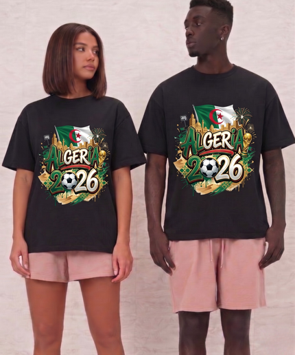Algeria 2026 Soccer World Cup Unisex Fan T-Shirt