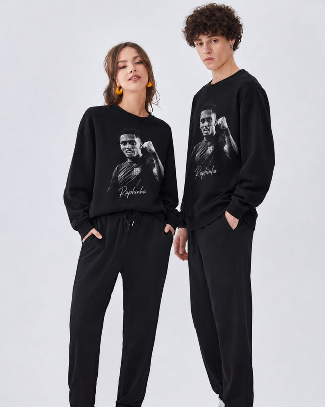 Raphinha Barcelona Celebration Unisex Fan Crewneck