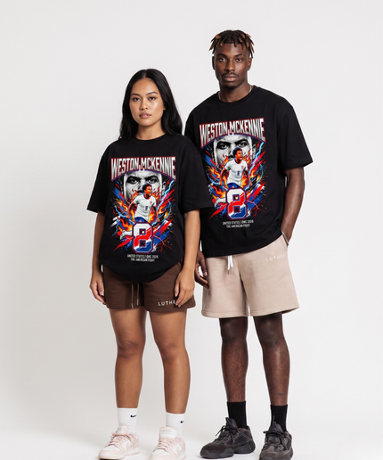 Weston McKennie #8 USA États-Unis OWC 2026 Le combat américain T-Shirt unisexe pour fans