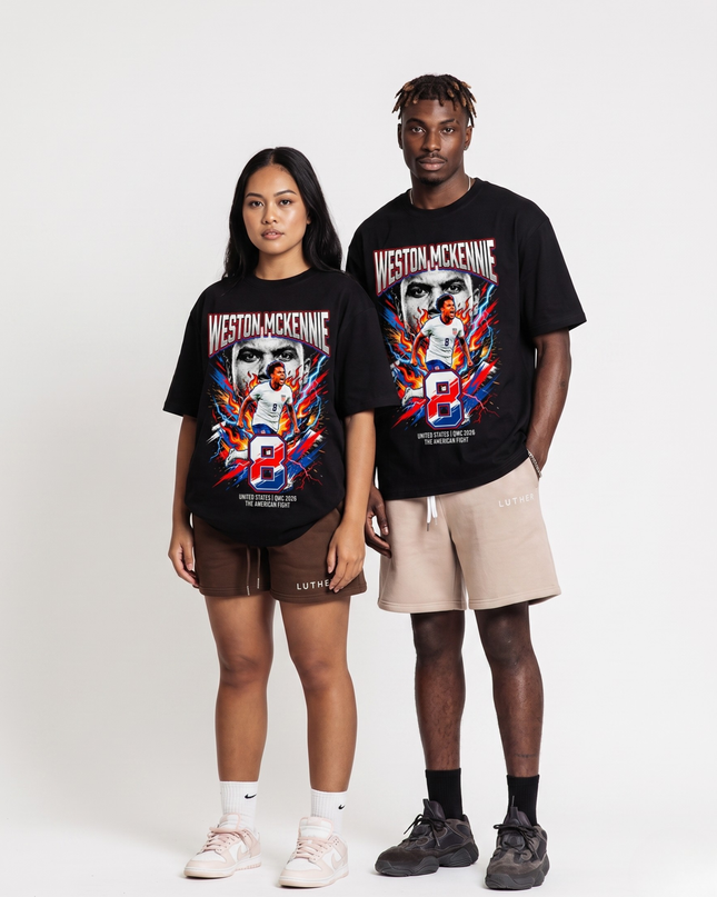 Weston McKennie #8 USA United States OWC 2026 The American Fight Unisex Fan T-Shirt