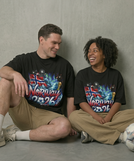 Norway 2026 World Cup Street Art Unisex Fan T-Shirt