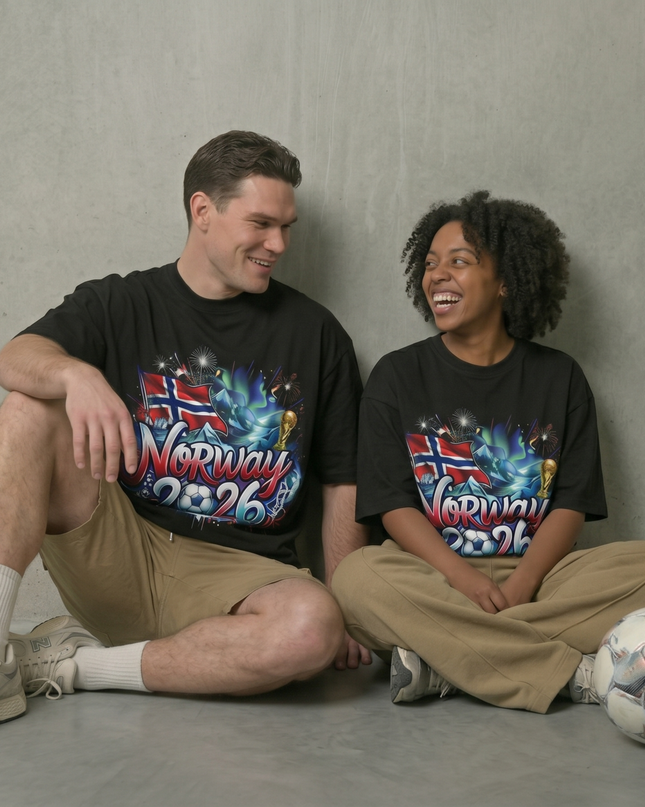 Norway 2026 World Cup Street Art Unisex Fan T-Shirt
