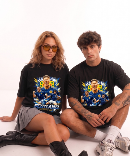 T-shirt unisexe fan de la Coupe du Monde de Football Écosse 2026 Édition Joueur