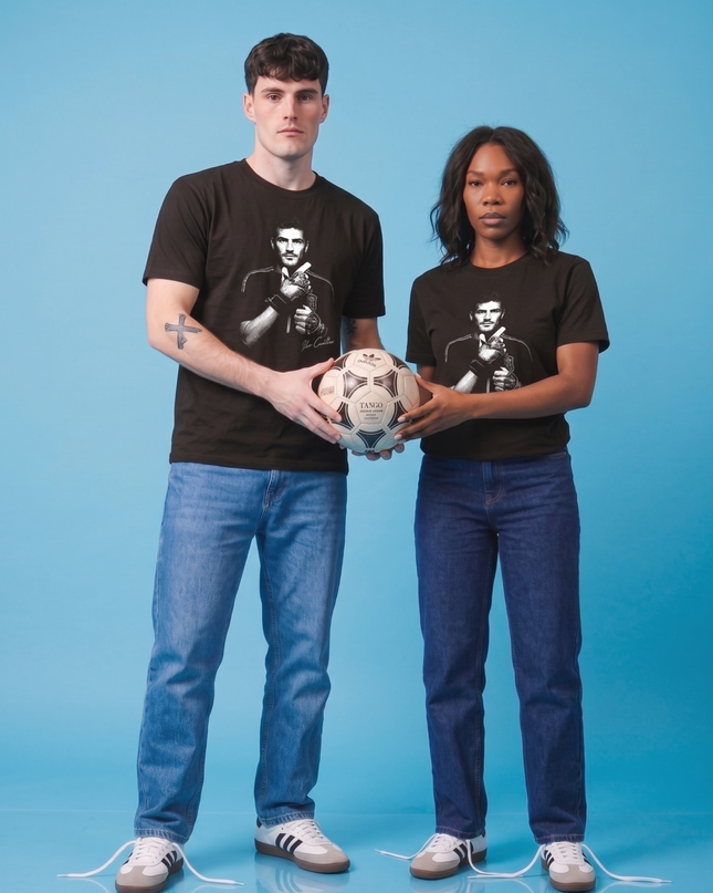 T-shirt unisexe de supporter Iker Casillas Espagne Gardien Légende Signature