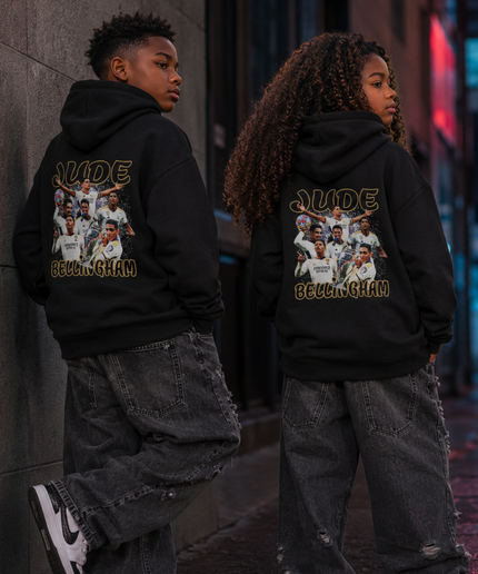 Sweat à Capuche Enfant Jude Bellingham Real Madrid UCL Collage