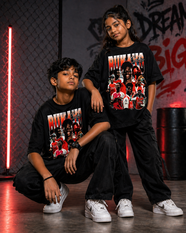 T-shirt enfant fan Bukayo Saka Arsenal