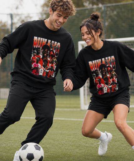Bukayo Saka Arsenal Graphic Collage Unisex Fan Crewneck