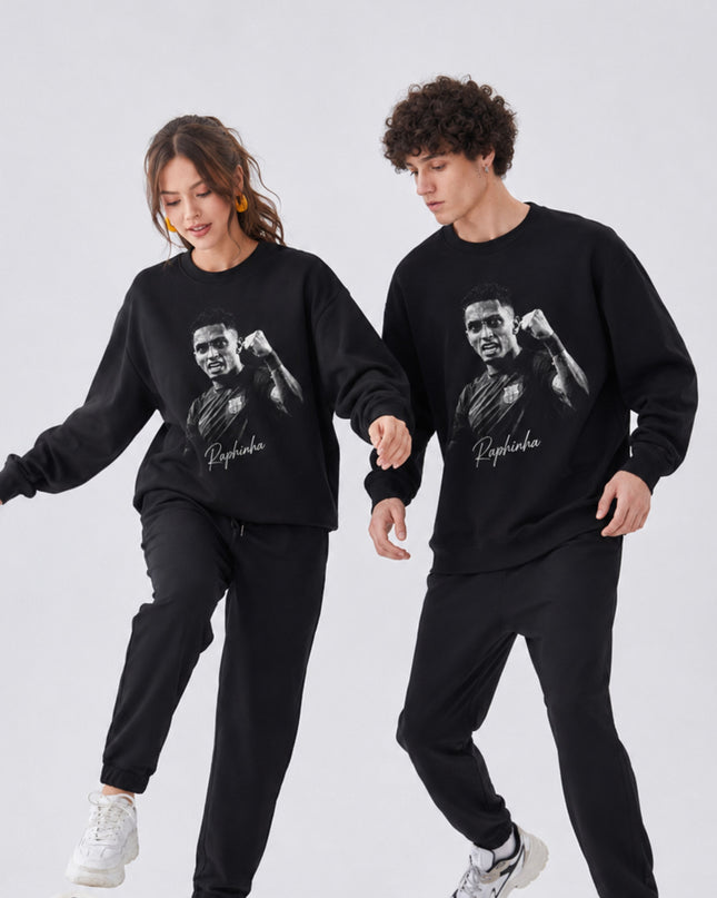 Raphinha Barcelona Celebration Unisex Fan Crewneck