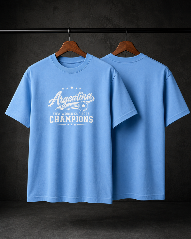 Argentina FIFA World Cup 2026 Champions Unisex Fan T-Shirt