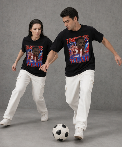 Timothée Weah USA 2026 Unisex Fan T-Shirt