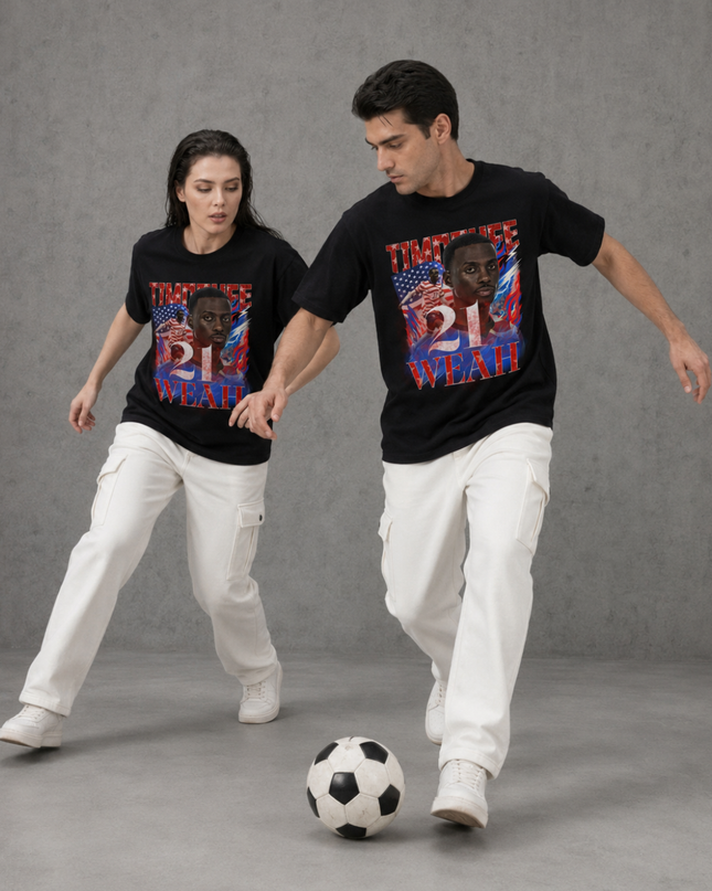 Timothée Weah USA 2026 Unisex Fan T-Shirt