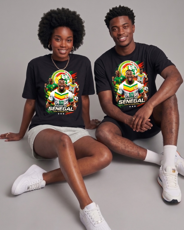 Équipe du Sénégal Coupe du Monde 2026 Unisex Fan T-Shirt