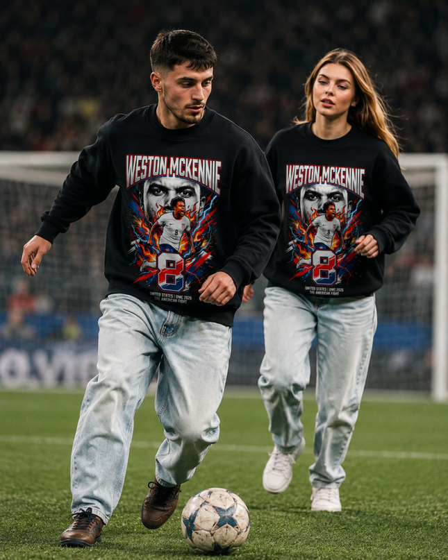 Weston McKennie USA 2026 Unisex Fan Crewneck