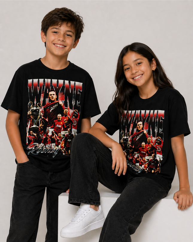 Wayne Rooney Manchester United Champions Kids Fan T-Shirt