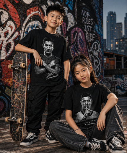 Robert Lewandowski Barcelona Kids Fan T-Shirt