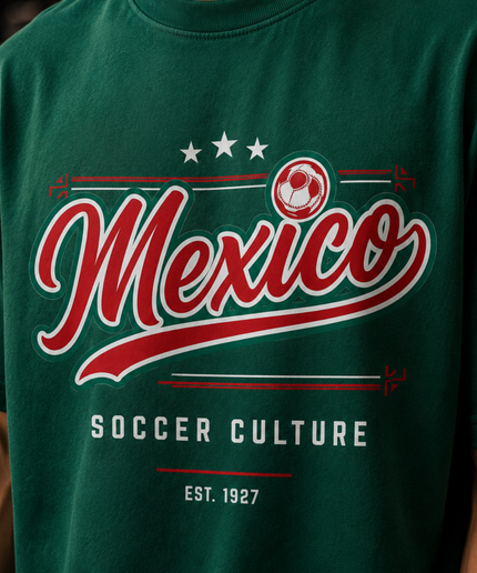 Mexico Soccer Culture Est. 1927 Kids Fan T-Shirt