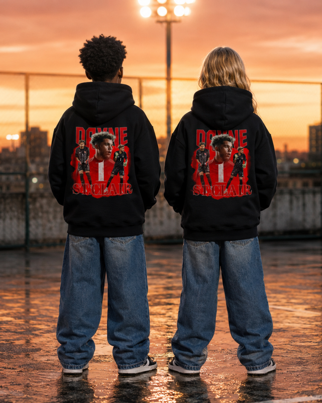 Doneil Henry Sinclair #1 Canada Kids Fan Hoodie