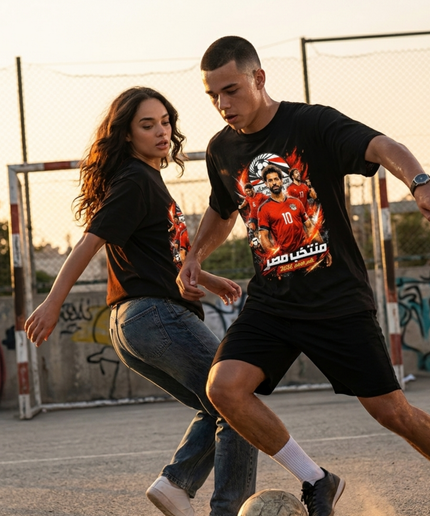 Mohamed Salah #10 Egypt Muntakhab Misr World Cup 2026 Unisex Fan T-Shirt