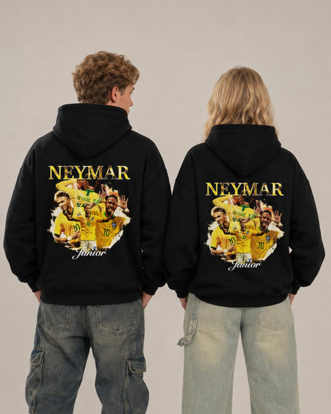Neymar Junior Brazil Vintage Unisex Fan Hoodie