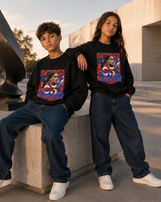 Antonee Robinson USA 2026 Kids Fan Crewneck