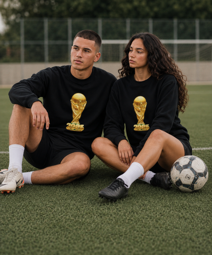 World Cup 2026 Golden Trophy Unisex Fan Crewneck