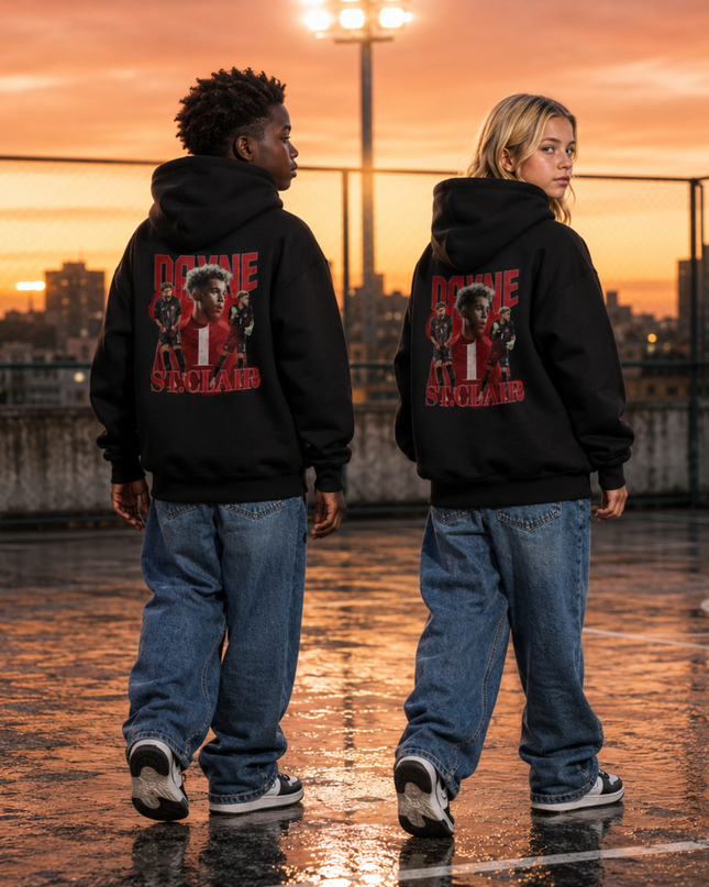 Doneil Henry Sinclair #1 Canada Kids Fan Hoodie