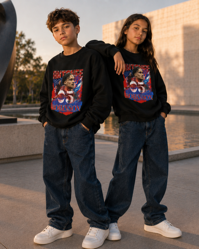 Antonee Robinson USA 2026 Kids Fan Crewneck