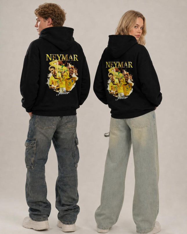 Neymar Junior Brazil Vintage Unisex Fan Hoodie