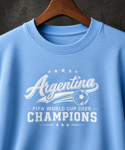 Argentina FIFA World Cup 2026 Champions Unisex Fan T-Shirt