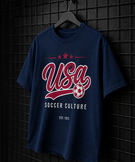USA Soccer Culture Est. 1913 Unisex Fan T-Shirt