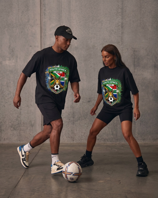 South Africa 2026 Springbok Crest Edition Soccer World Cup Unisex Fan T-Shirt