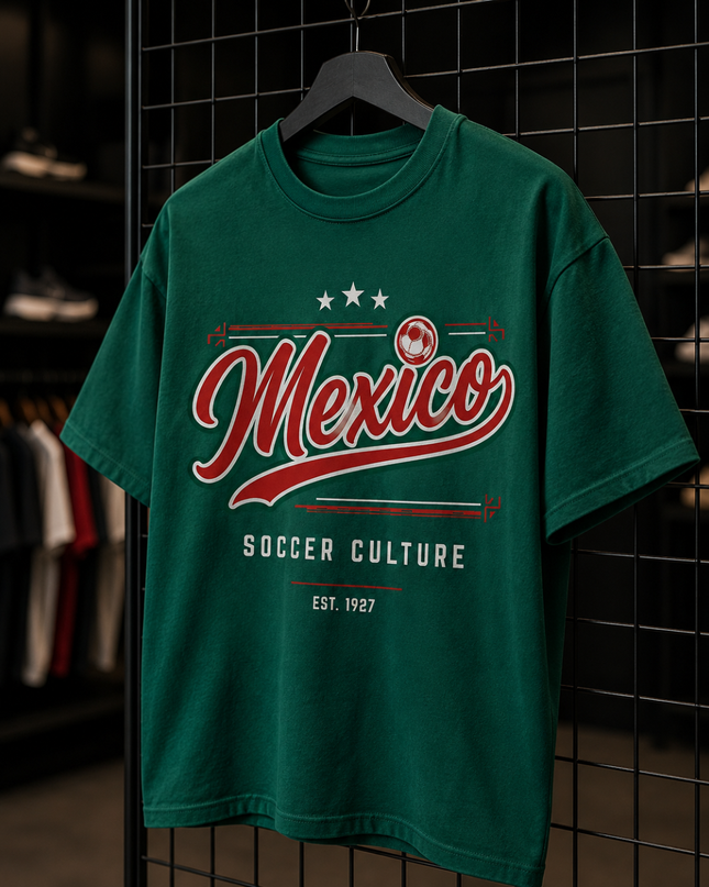Mexico Soccer Culture Est. 1927 Kids Fan T-Shirt