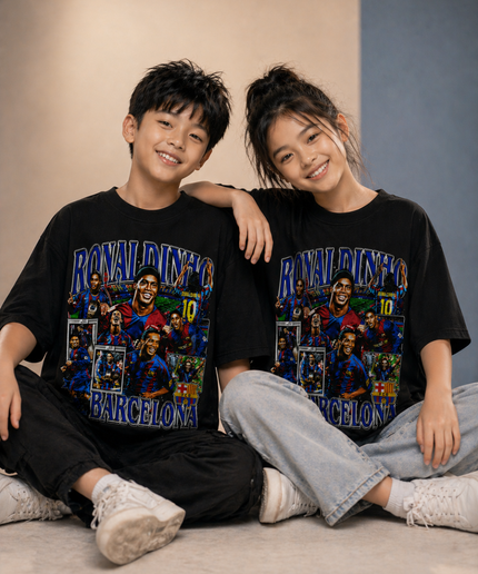 Ronaldinho Barcelona Kids Fan T-Shirt Vol. 2