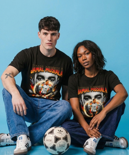 Jamal Musiala #42 – Allemagne Coupe du Monde 2026 T-Shirt Fan Unisexe