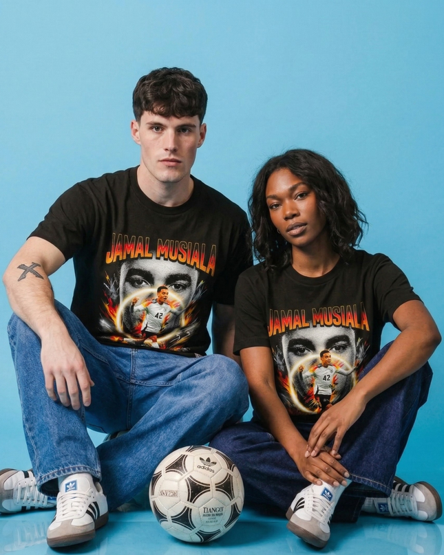 Jamal Musiala #42 – Germany Alemanha Copa do Mundo 2026 Unisex Fan T-Shirt