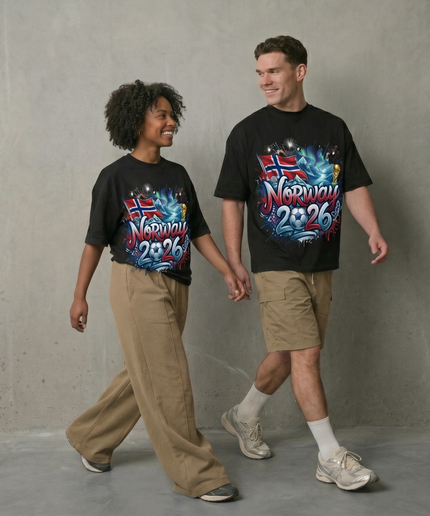 Norway 2026 World Cup Street Art Unisex Fan T-Shirt