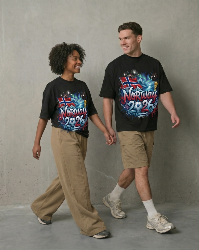 Norway 2026 World Cup Street Art Unisex Fan T-Shirt