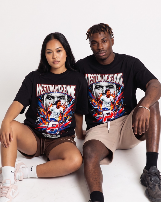 Weston McKennie #8 USA United States OWC 2026 The American Fight Unisex Fan T-Shirt