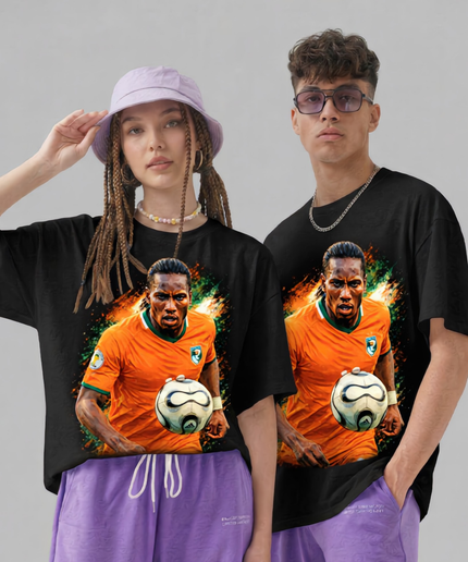 Didier Drogba Ivory Coast Legend Unisex Fan T-Shirt