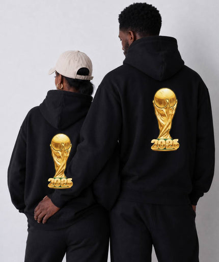World Cup 2026 Golden Trophy Unisex Fan Hoodie